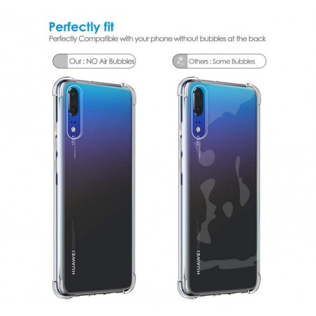 Funda Gel Tpu Anti-Shock Transparente para Huawei P30 Lite