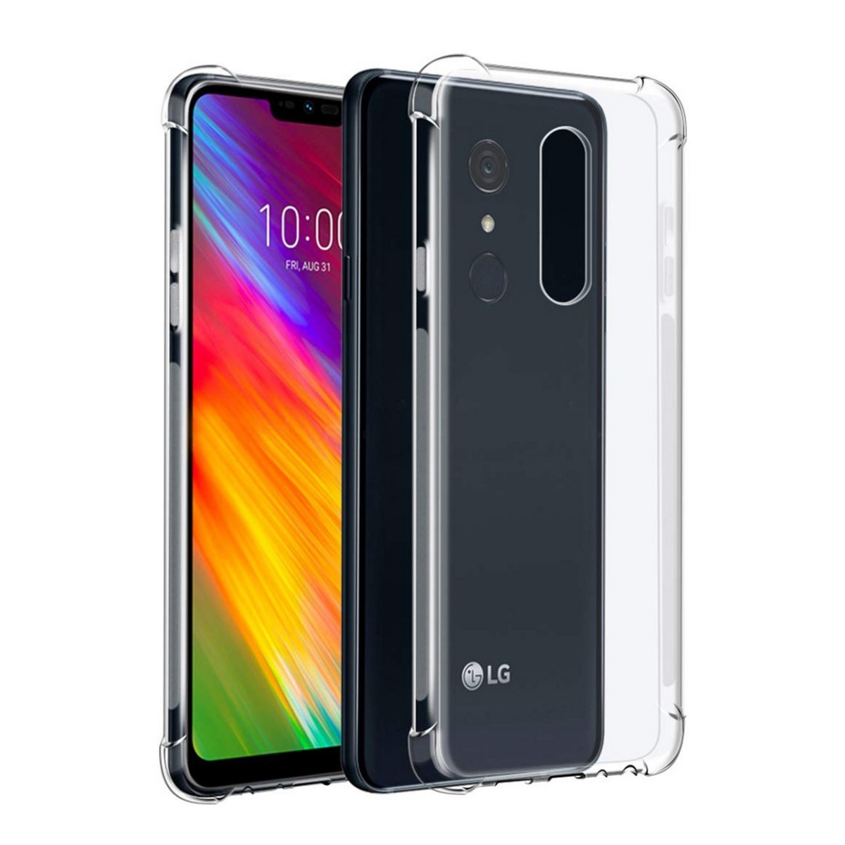 Funda Gel Tpu Anti-Shock Transparente para Lg G7 Fit