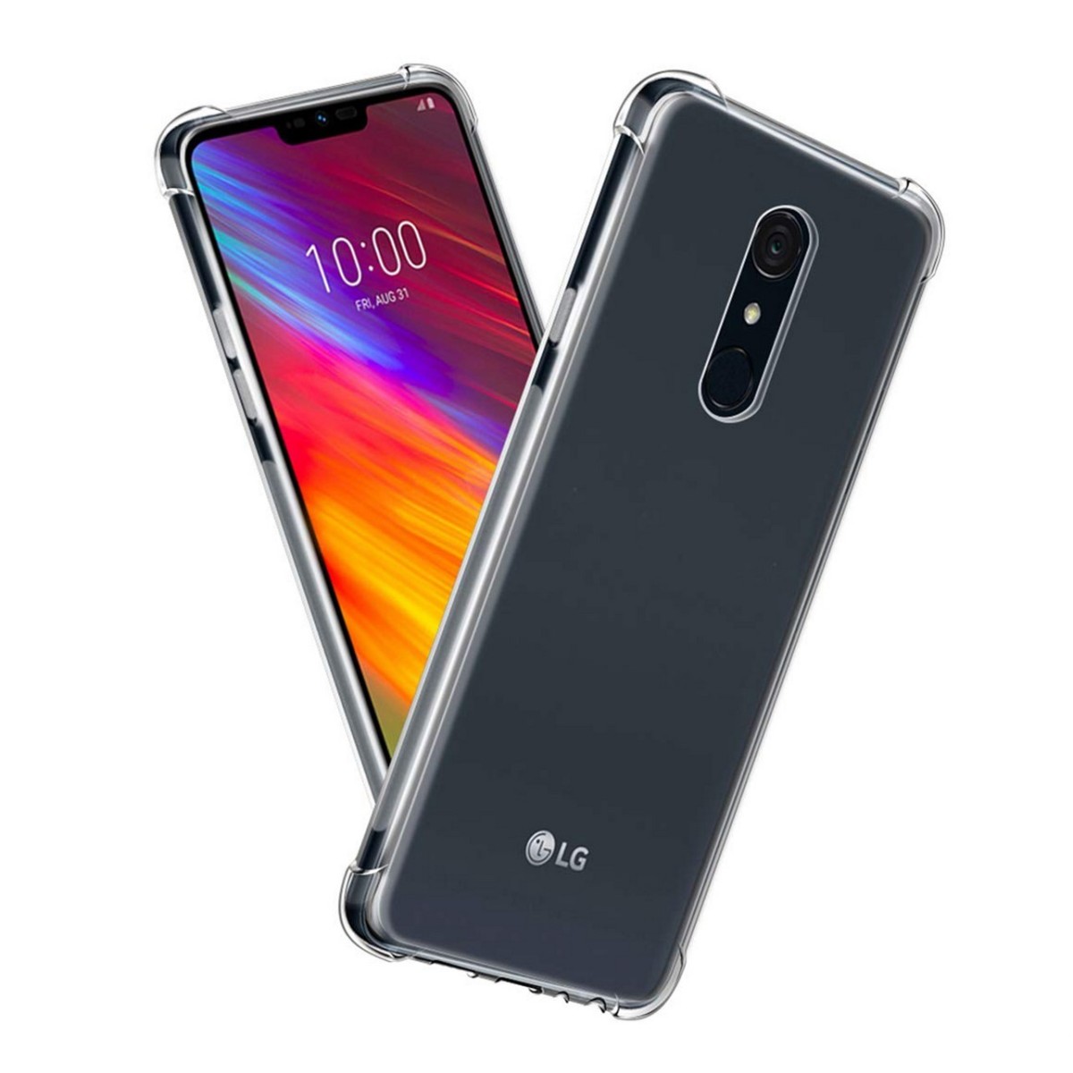 Funda Gel Tpu Anti-Shock Transparente para Lg G7 Fit