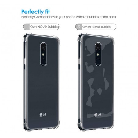 Funda Gel Tpu Anti-Shock Transparente para Lg G7 Fit
