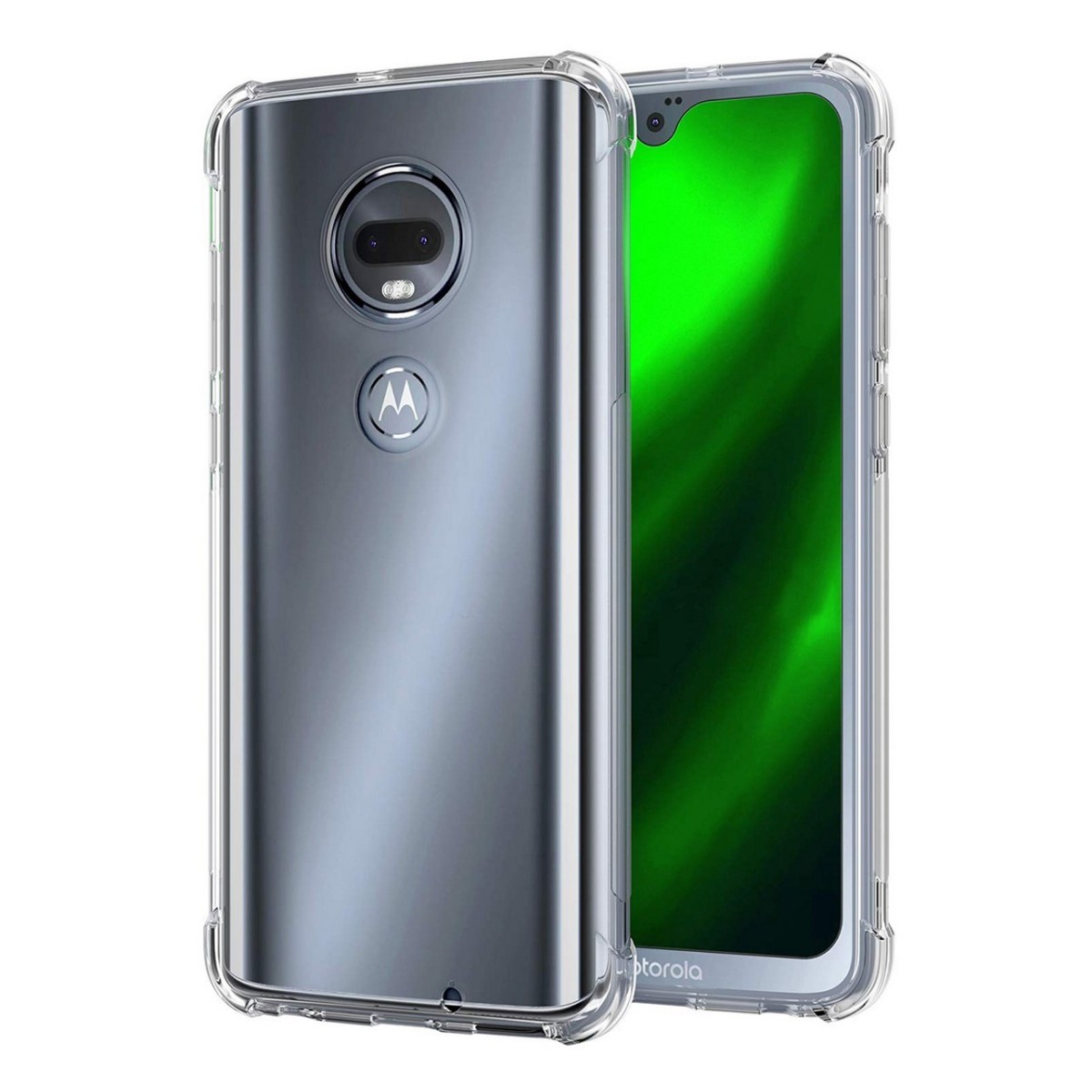 Funda Gel Tpu Anti-Shock Transparente para Motorola Moto G7 / G7 Plus