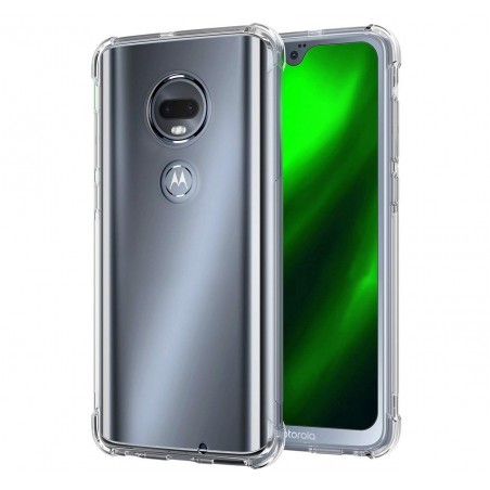 Funda Gel Tpu Anti-Shock Transparente para Motorola Moto G7 / G7 Plus