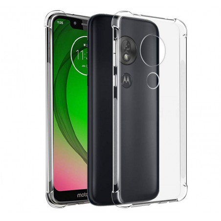 Funda Gel Tpu Anti-Shock Transparente para Motorola Moto G7 Play