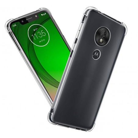 Funda Gel Tpu Anti-Shock Transparente para Motorola Moto G7 Play