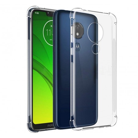 Funda Gel Tpu Anti-Shock Transparente para Motorola Moto G7 Power