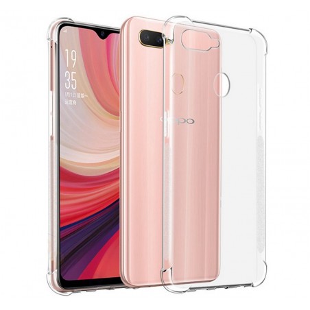 Funda Gel Tpu Anti-Shock Transparente para Oppo AX7