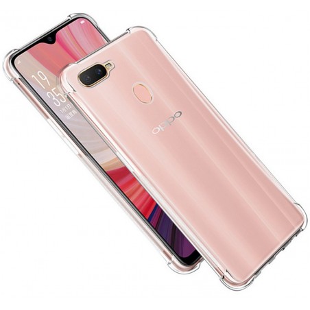 Funda Gel Tpu Anti-Shock Transparente para Oppo AX7