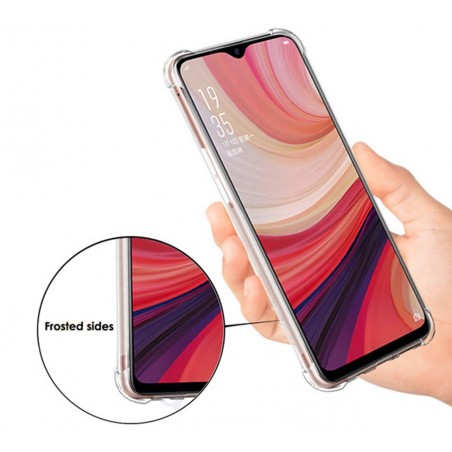 Funda Gel Tpu Anti-Shock Transparente para Oppo AX7