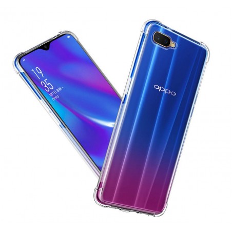 Funda Gel Tpu Anti-Shock Transparente para Oppo RX17 Neo