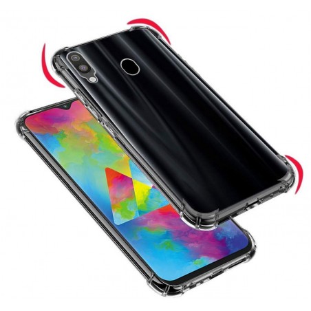 Funda Gel Tpu Anti-Shock Transparente para Samsung Galaxy M20