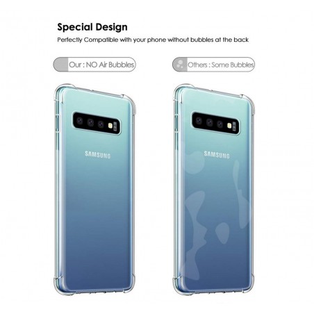 Funda Gel Tpu Anti-Shock Transparente para Samsung Galaxy S10e