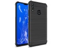 Funda Gel Tpu Anti-Shock Carbon Negra para Huawei Y9 2019
