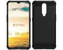 Funda Gel Tpu Anti-Shock Carbon Negra para Oppo RX17 Pro