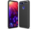 Funda Gel Tpu Tipo Carbon Negra para Huawei Honor View 20
