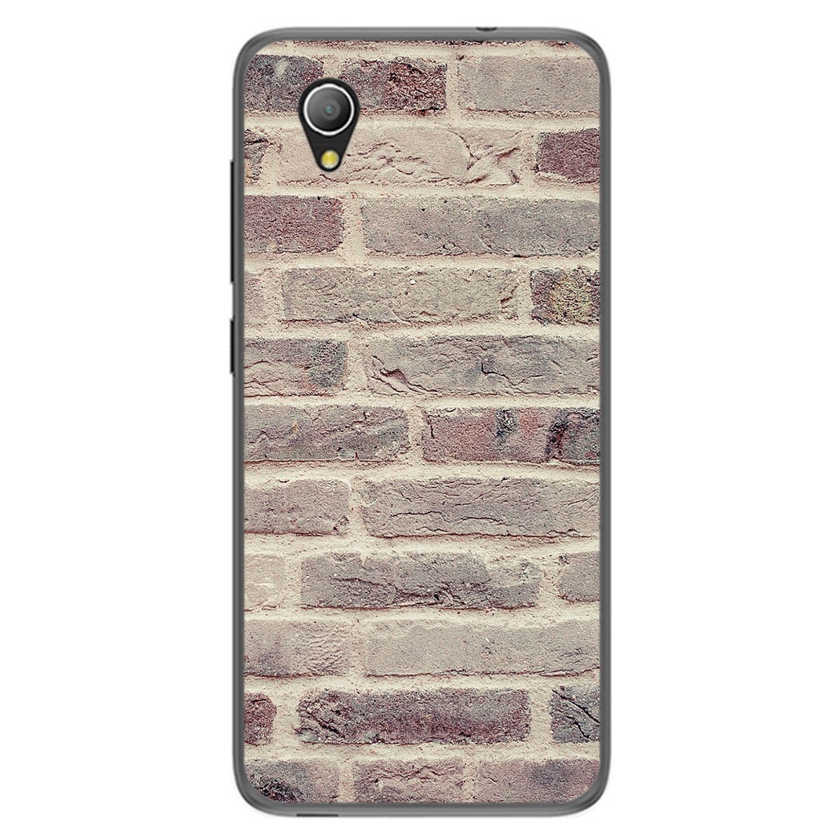 Funda Gel Tpu para Alcatel 1 diseño Ladrillo 01 Dibujos