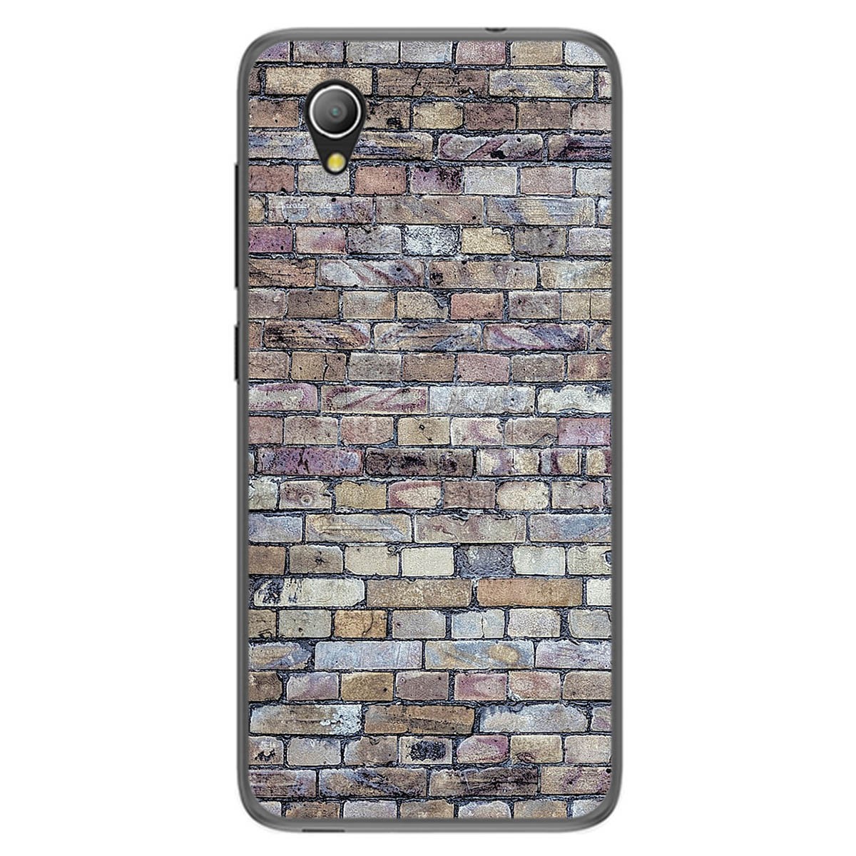Funda Gel Tpu para Alcatel 1 diseño Ladrillo 02 Dibujos