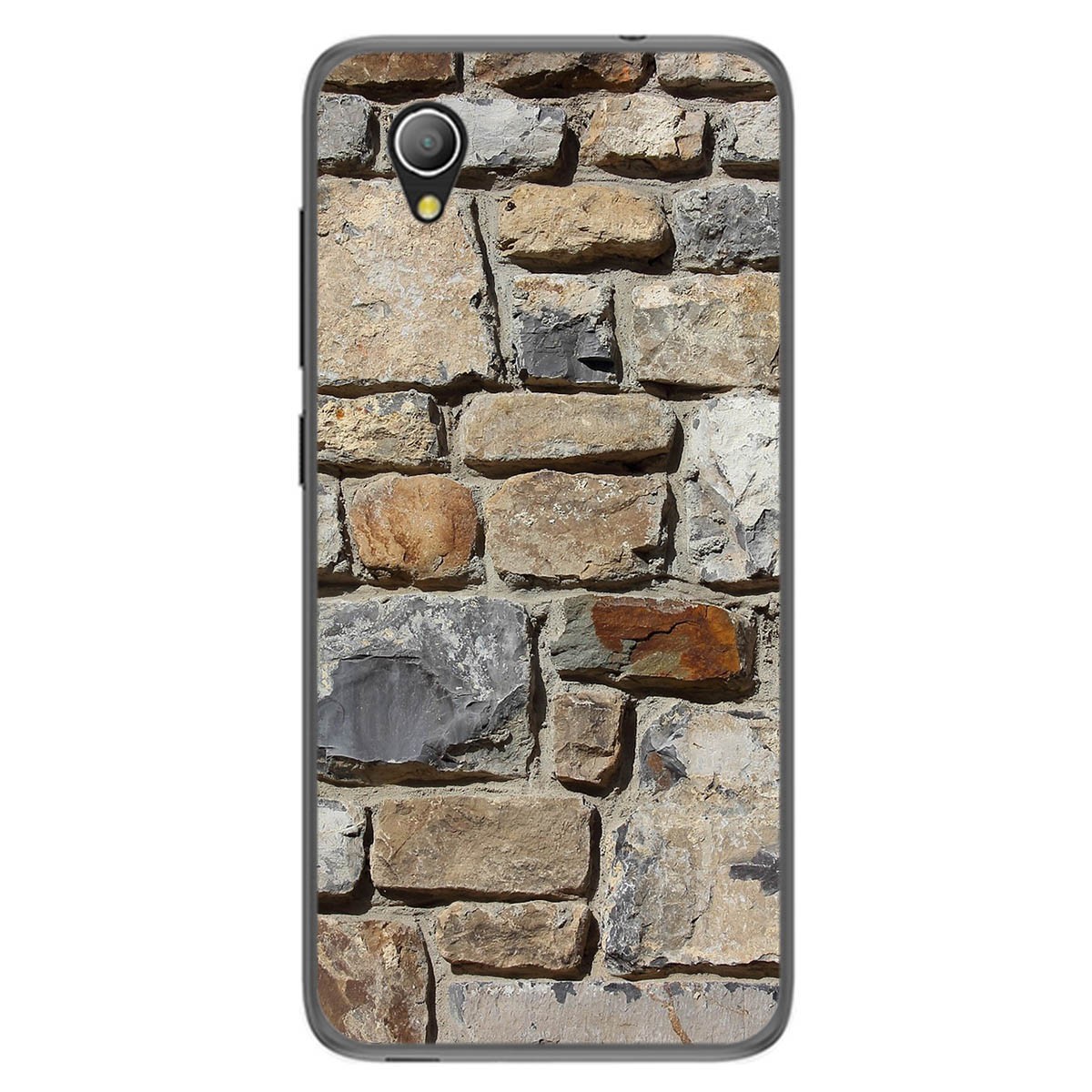 Funda Gel Tpu para Alcatel 1 diseño Ladrillo 03 Dibujos
