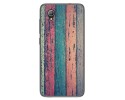 Funda Gel Tpu para Alcatel 1 diseño Madera 10 Dibujos