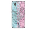 Funda Gel Tpu para Alcatel 1 diseño Mármol 08 Dibujos
