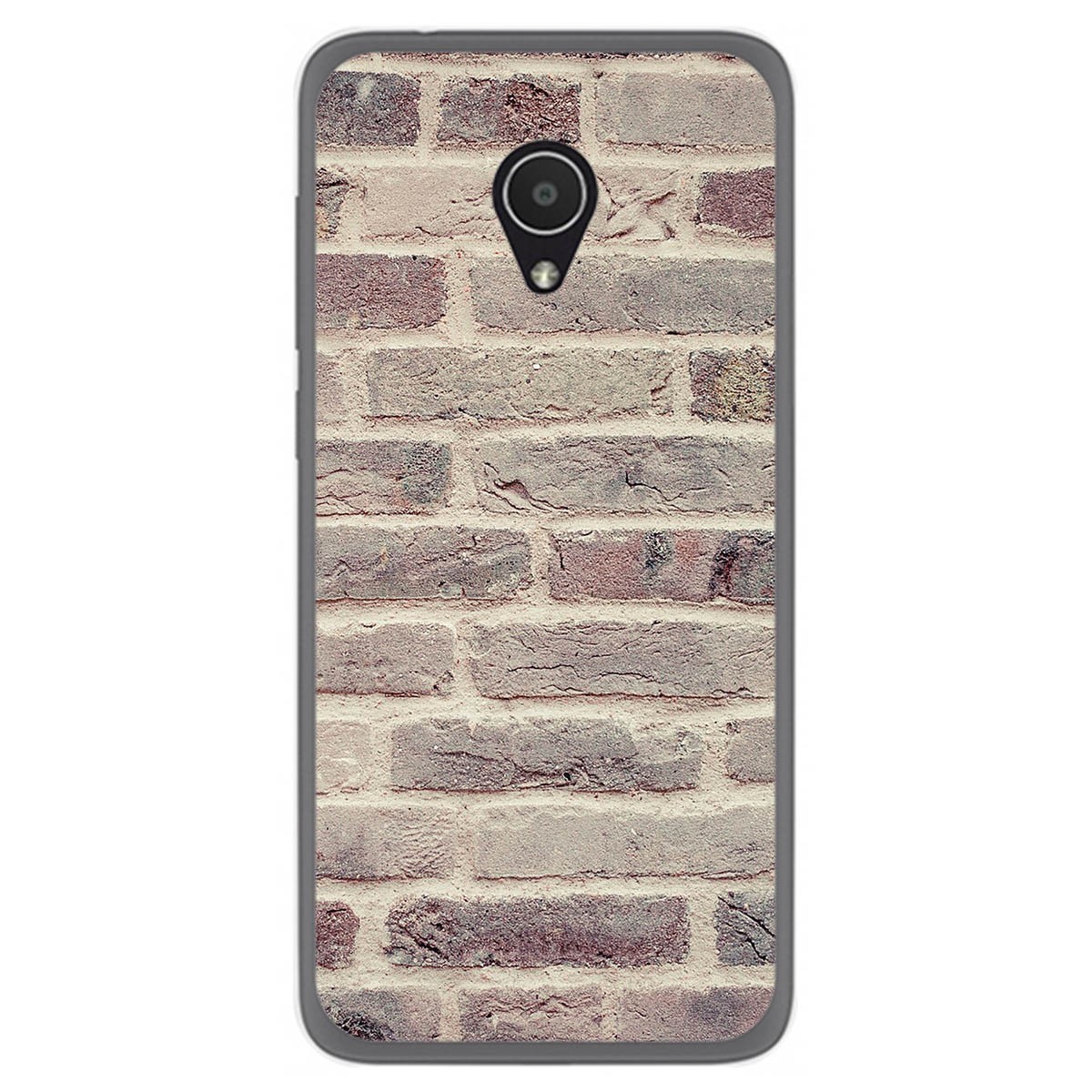 Funda Gel Tpu para Alcatel 1x diseño Ladrillo 01 Dibujos