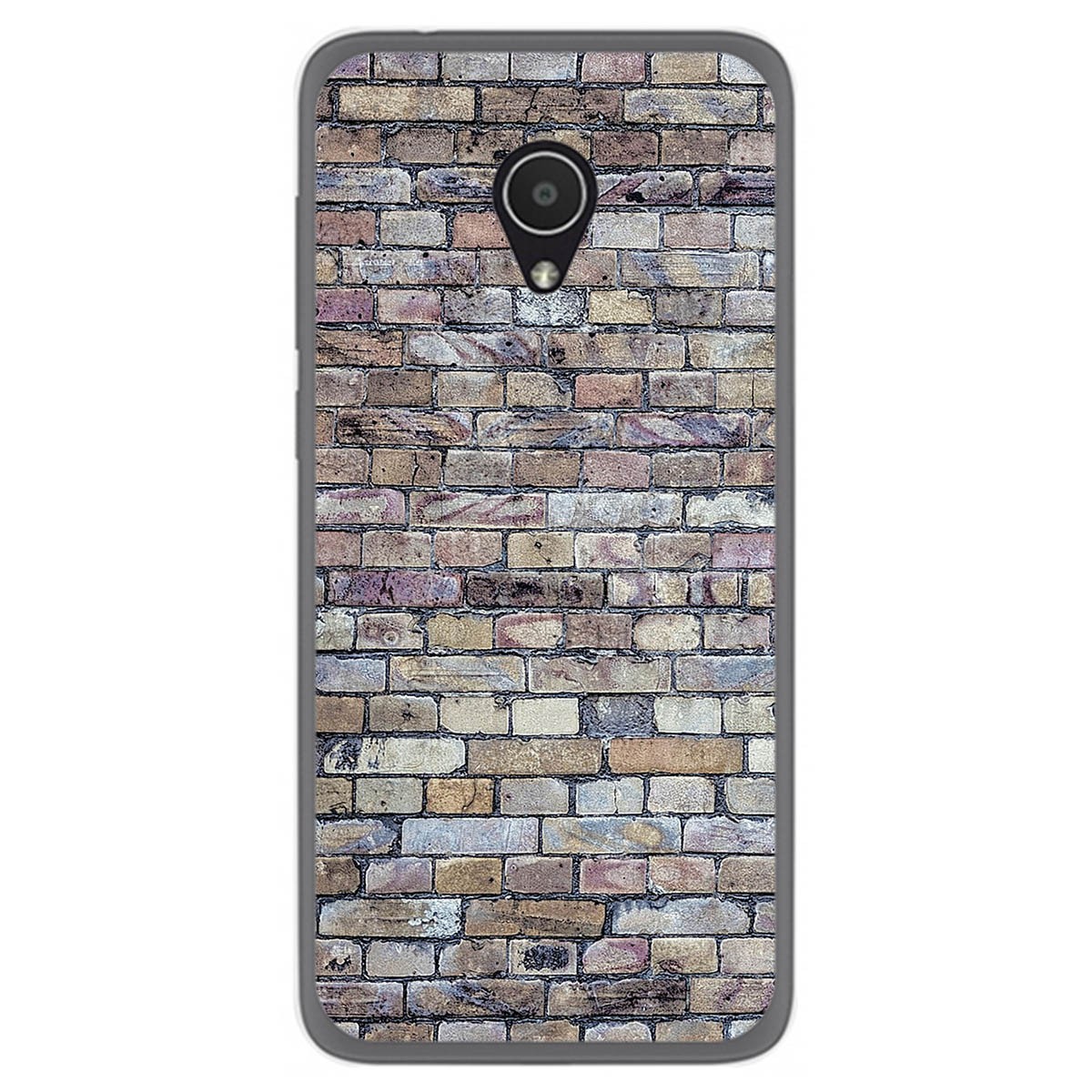 Funda Gel Tpu para Alcatel 1x diseño Ladrillo 02 Dibujos