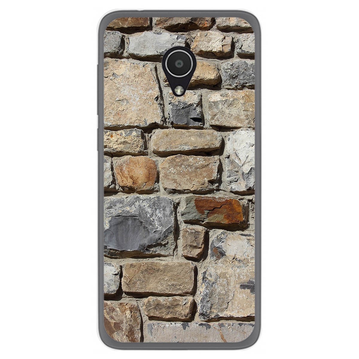 Funda Gel Tpu para Alcatel 1x diseño Ladrillo 03 Dibujos