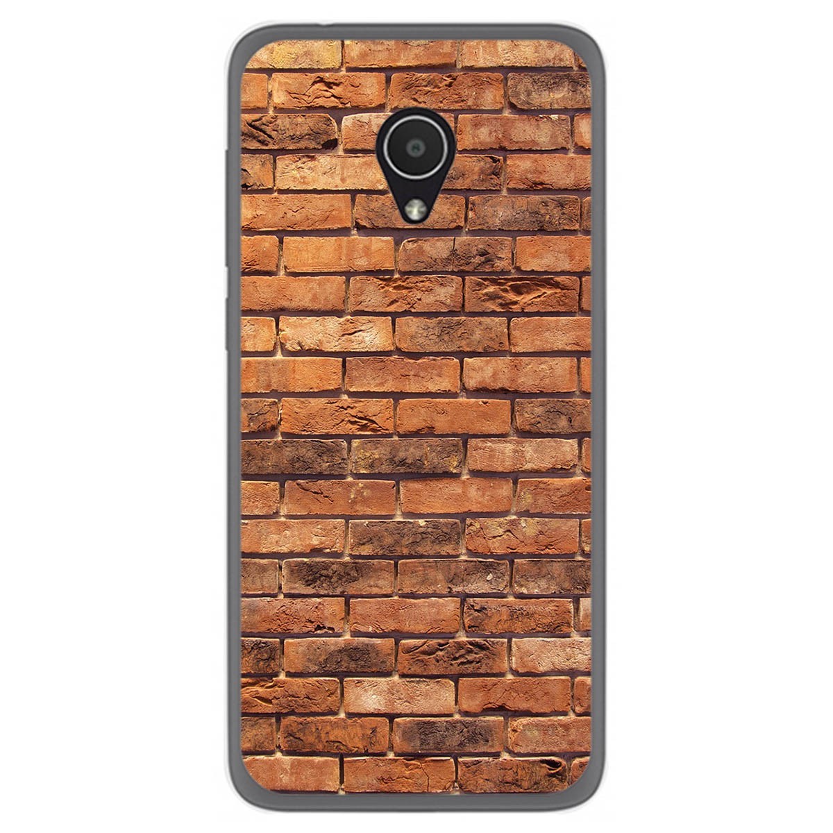 Funda Gel Tpu para Alcatel 1x diseño Ladrillo 04 Dibujos