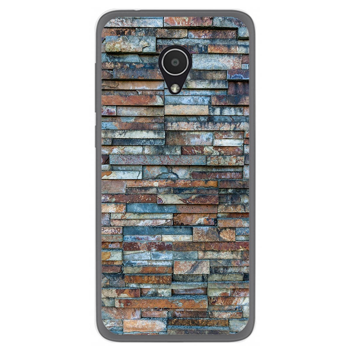 Funda Gel Tpu para Alcatel 1x diseño Ladrillo 05 Dibujos