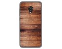 Funda Gel Tpu para Alcatel 1x diseño Madera 02 Dibujos