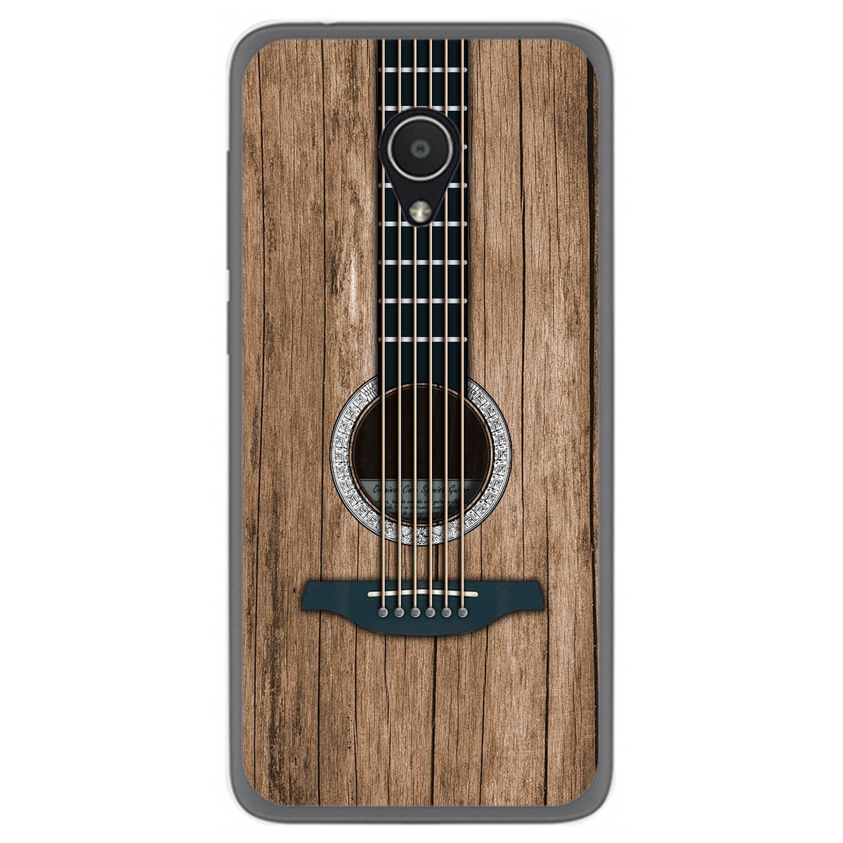 Funda Gel Tpu para Alcatel 1x diseño Madera 11 Dibujos