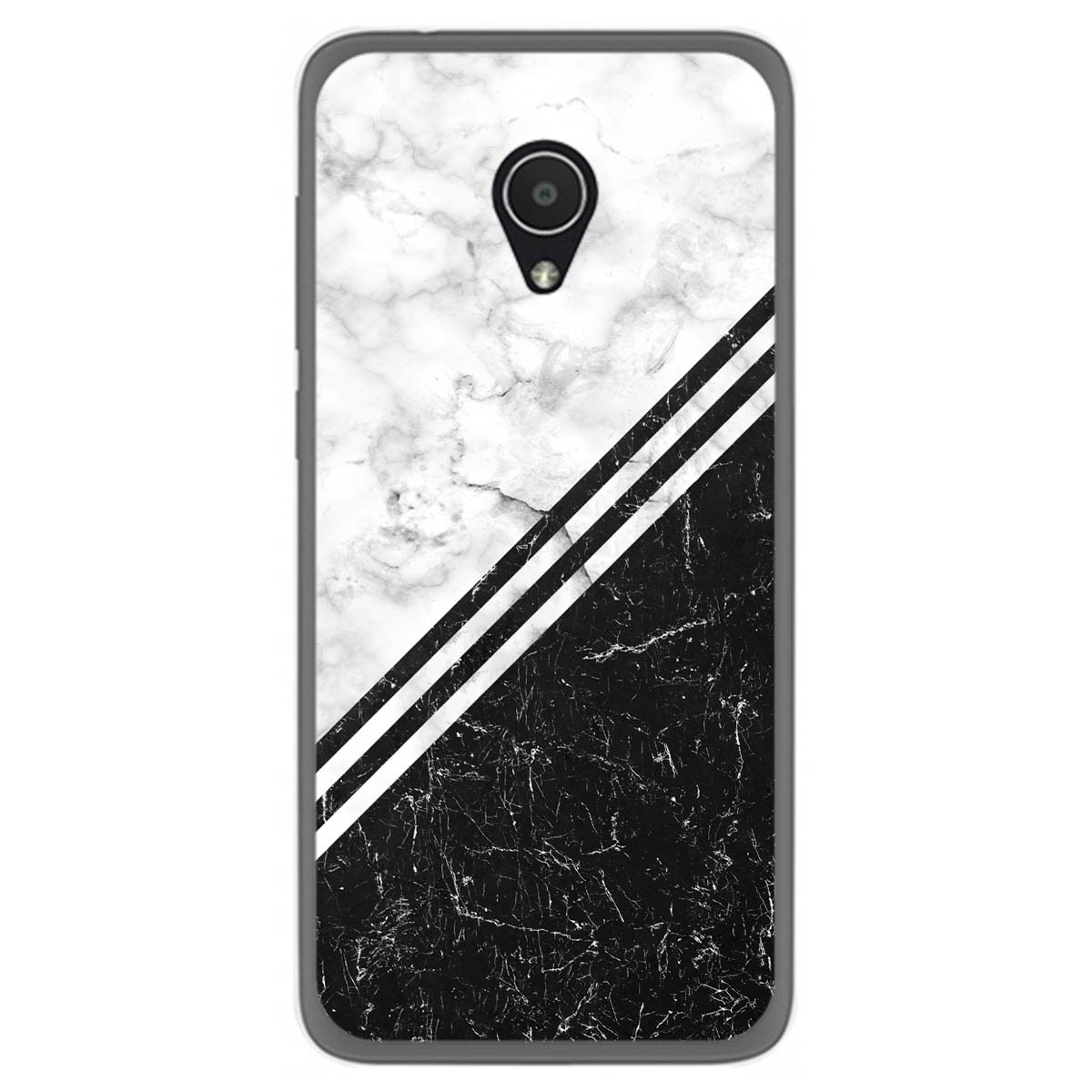Funda Gel Tpu para Alcatel 1x diseño Mármol 01 Dibujos