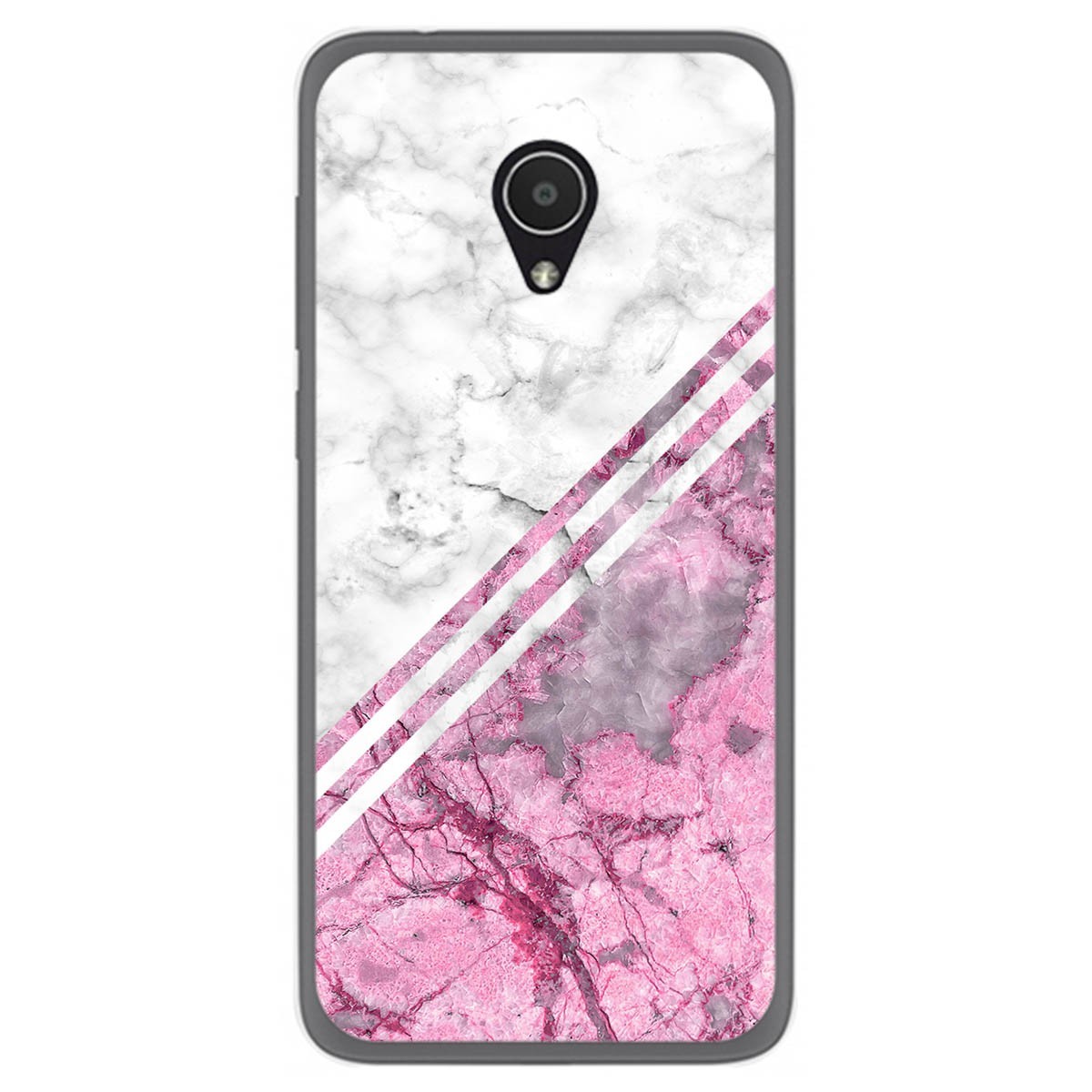 Funda Gel Tpu para Alcatel 1x diseño Mármol 03 Dibujos