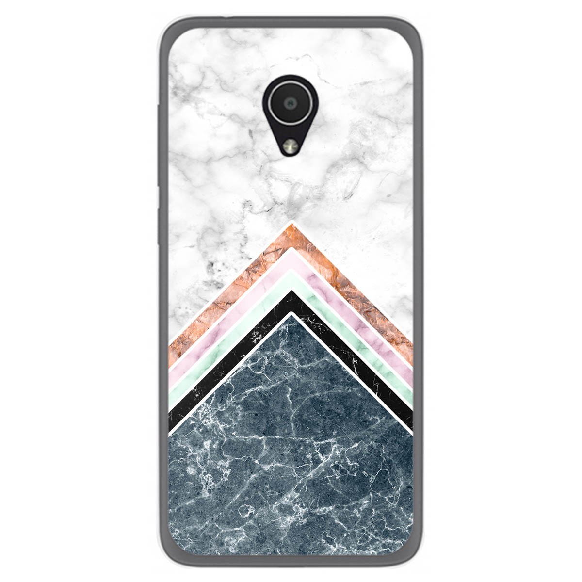 Funda Gel Tpu para Alcatel 1x diseño Mármol 05 Dibujos