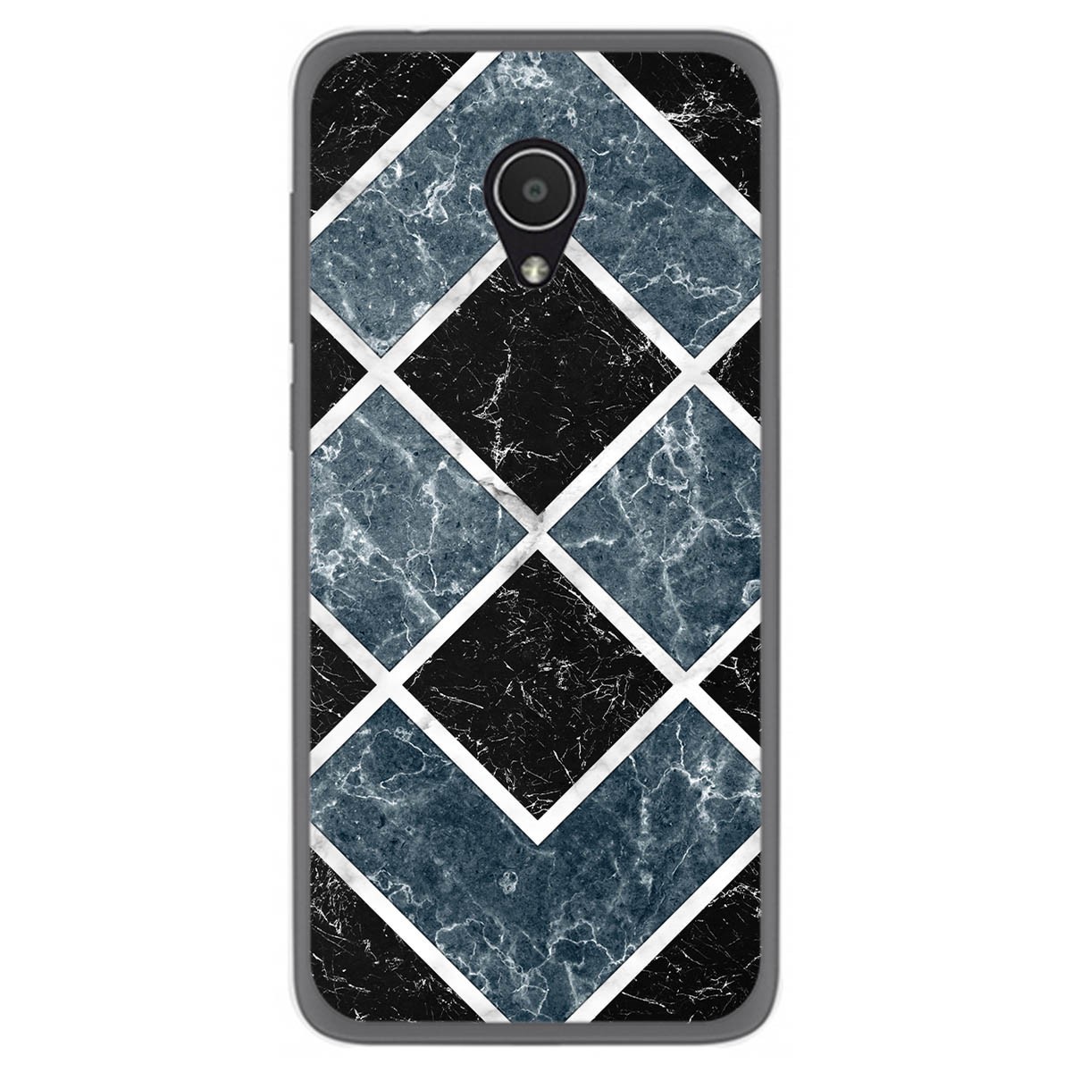 Funda Gel Tpu para Alcatel 1x diseño Mármol 06 Dibujos