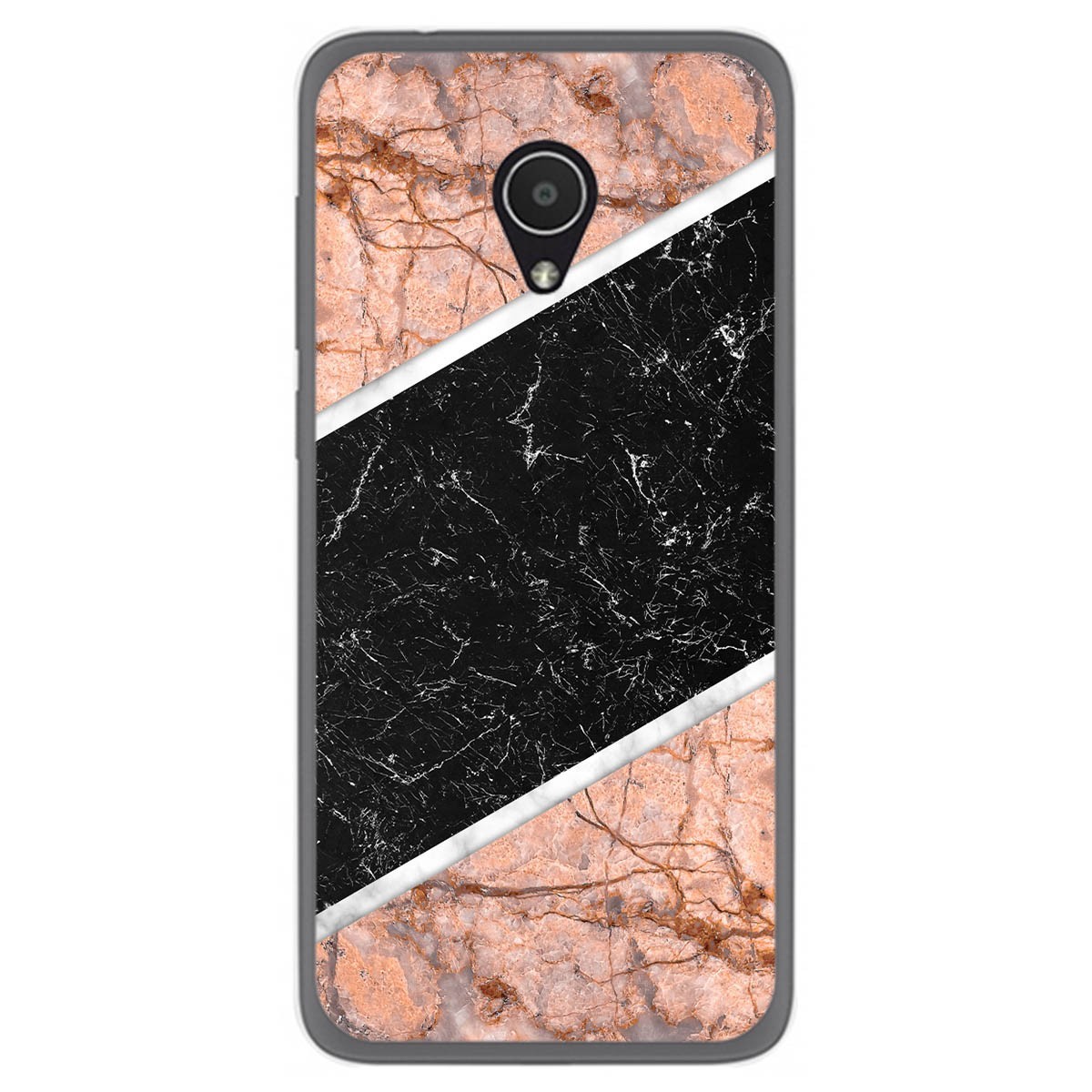 Funda Gel Tpu para Alcatel 1x diseño Mármol 07 Dibujos