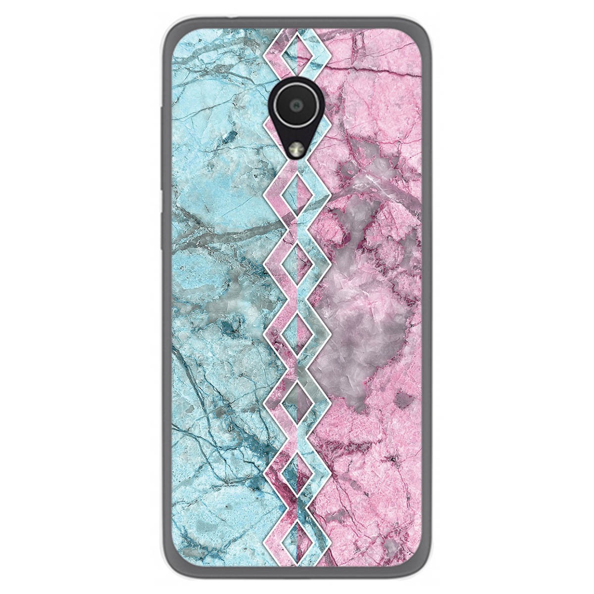 Funda Gel Tpu para Alcatel 1x diseño Mármol 08 Dibujos