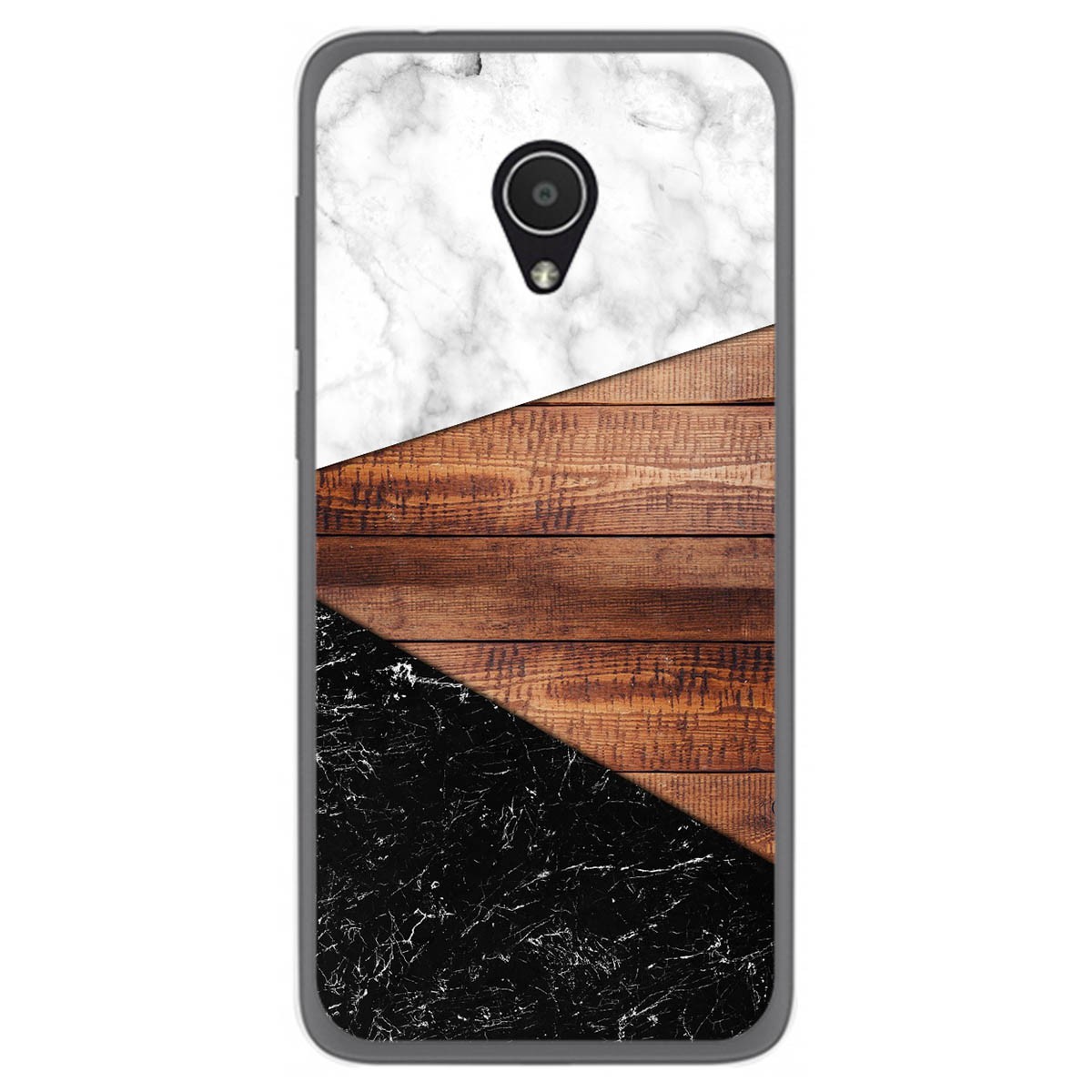 Funda Gel Tpu para Alcatel 1x diseño Mármol 11 Dibujos