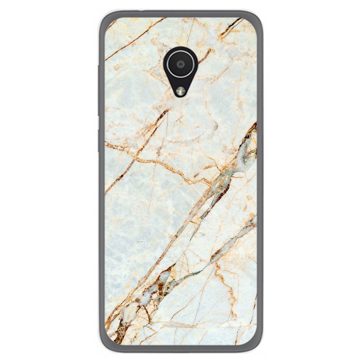 Funda Gel Tpu para Alcatel 1x diseño Mármol 13 Dibujos