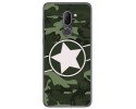 Funda Gel Tpu para Alcatel 3x diseño Camuflaje 01 Dibujos