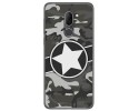 Funda Gel Tpu para Alcatel 3x diseño Camuflaje 02 Dibujos
