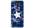 Funda Gel Tpu para Alcatel 3x diseño Camuflaje 03 Dibujos