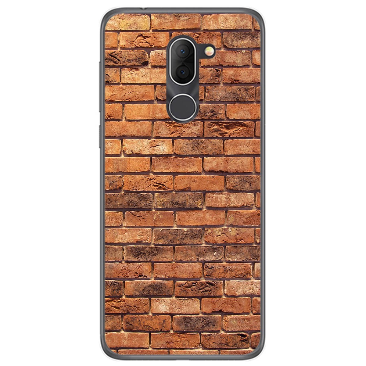 Funda Gel Tpu para Alcatel 3x diseño Ladrillo 04 Dibujos