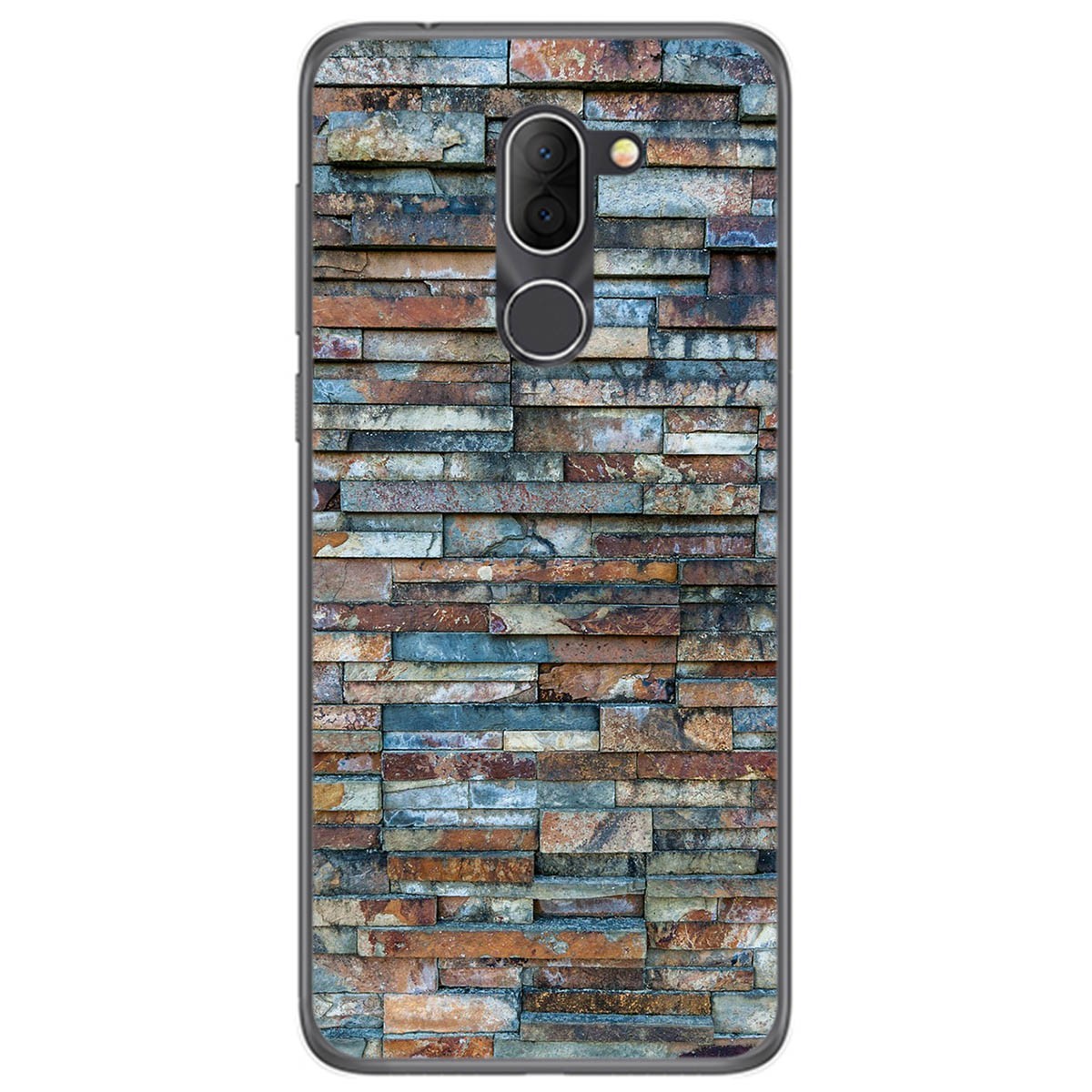 Funda Gel Tpu para Alcatel 3x diseño Ladrillo 05 Dibujos