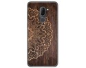 Funda Gel Tpu para Alcatel 3x diseño Madera 06 Dibujos