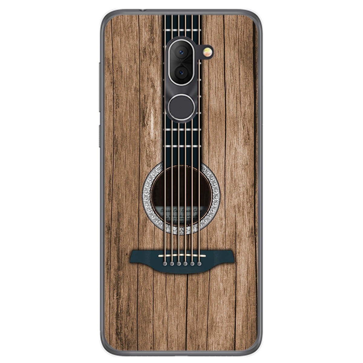 Funda Gel Tpu para Alcatel 3x diseño Madera 11 Dibujos