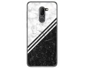 Funda Gel Tpu para Alcatel 3x diseño Mármol 01 Dibujos