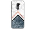 Funda Gel Tpu para Alcatel 3x diseño Mármol 05 Dibujos