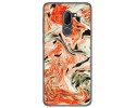 Funda Gel Tpu para Alcatel 3x diseño Mármol 12 Dibujos