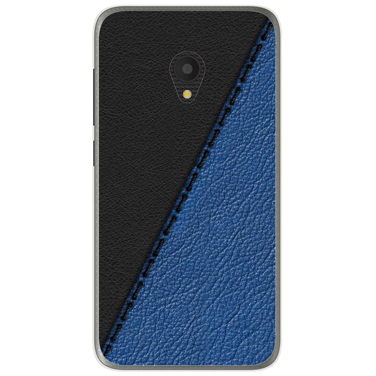 Funda Gel Tpu para Alcatel U5 (4G) / Orange Rise 52 diseño Cuero 02 Dibujos