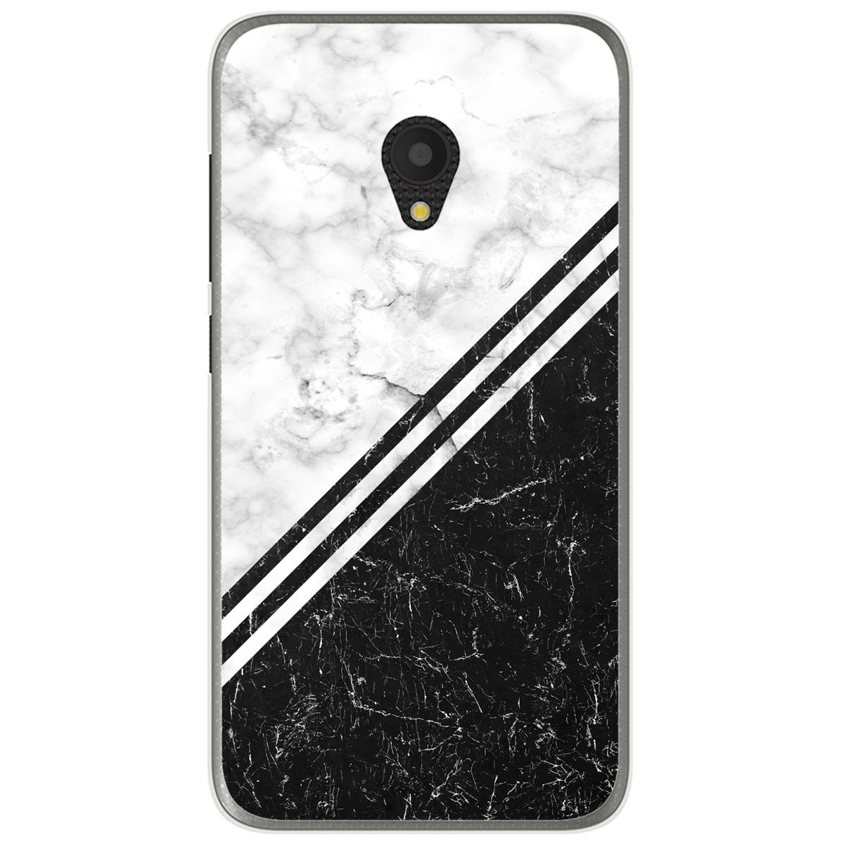 Funda Gel Tpu para Alcatel U5 (4G) / Orange Rise 52 diseño Mármol 01 Dibujos